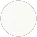 White Pearl Circle Card 5 3/4 Inch - 25/Pk