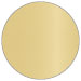Gold Pearl Circle Card 5 3/4 Inch - 25/Pk