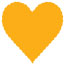 Bumble Bee Scallop Heart Card 4 Inch - 25/Pk