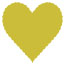 Mystique Scallop Heart Card 4 Inch - 25/Pk