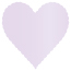 Alpine Scallop Heart Card 4 Inch - 25/Pk