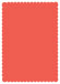 Coral Scallop Card 5 x 7 - 25/Pk