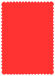 Rouge Scallop Card 5 x 7 - 25/Pk