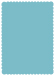 Textured Aquamarine Scallop Card 5 x 7 - 25/Pk