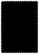 Black Scallop Card 5 x 7 - 25/Pk