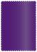 Purple Scallop Card 5 x 7 - 25/Pk