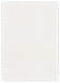 Linen Natural White Scallop Card 5 x 7 - 25/Pk