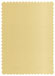 Gold Pearl Scallop Card 5 x 7 - 25/Pk
