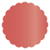 Mars Scallop Circle Card 2 1/2 Inch - 25/Pk