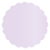 Alpine Scallop Circle Card 2 1/2 Inch - 25/Pk