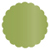 Fairway Scallop Circle Card 2 1/2 Inch - 25/Pk