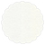 White Pearl Scallop Circle Card 2 1/2 Inch - 25/Pk