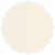 Natural White Pearl Scallop Circle Card 2 1/2 Inch - 25/Pk