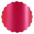 Pink Silk Scallop Circle Card 2 1/2 Inch - 25/Pk