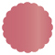 Azalea Scallop Circle Card 3 Inch - 25/Pk