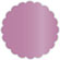 Punch Scallop Circle Card 3 Inch - 25/Pk