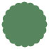 Bermuda Scallop Circle Card 4 1/2 Inch - 25/Pk