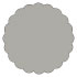 Fog Scallop Circle Card 4 1/2 Inch - 25/Pk