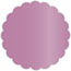Punch Scallop Circle Card 4 1/2 Inch - 25/Pk