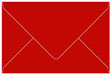 Firecracker Red Booklet Envelope 6 x 9 - 25/Pk