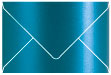 Teal Silk Booklet Envelope 6 x 9 - 25/Pk