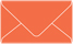 Electric Orange Business Card Envelope 2 1/8 x 3 5/8 - 25/Pk