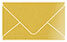 Gold Business Card Envelope 2 1/8 x 3 5/8 - 25/Pk