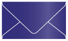 Blue Print Business Card Envelope 2 1/8 x 3 5/8 - 25/Pk
