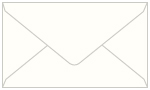 Bright White Dutch Felt Mini Envelope 2 1/2 x 4 1/4 - 25/Pk