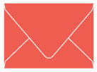 Coral Gift Card Envelope 2 5/8 x 3 5/8 - 25/Pk