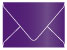 Purple Gift Card Envelope 2 5/8 x 3 5/8 - 25/Pk