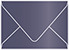 Iris Blue Gift Card Envelope 2 5/8 x 3 5/8 - 25/Pk