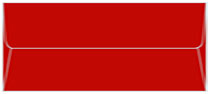 Firecracker Red #10 Envelope 4 1/8 x 9 1/2 - 25/Pk