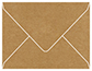 Natural Kraft A2 Envelope 4 3/8 x 5 3/4 - 25/Pk