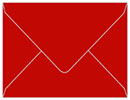 Firecracker Red A2 Envelope 4 3/8 x 5 3/4 - 25/Pk