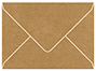 Natural Kraft A6 Envelope 4 3/4 x 6 1/2 - 25/Pk