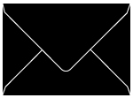 Black A6 Envelope 4 3/4 x 6 1/2 - 25/Pk