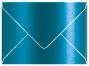 Teal Silk A6 Envelope 4 3/4 x 6 1/2 - 25/Pk