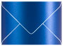 Blue Silk A6 Envelope 4 3/4 x 6 1/2 - 25/Pk