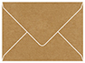 Natural Kraft A7 Envelope 5 1/4 x 7 1/4 - 25/Pk