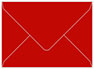 Firecracker Red A7 Envelope 5 1/4 x 7 1/4 - 25/Pk