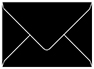 Black A7 Envelope 5 1/4 x 7 1/4 - 25/Pk