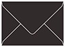 Linen Black A7 Envelope 5 1/4 x 7 1/4 - 25/Pk