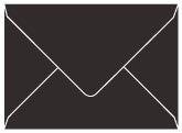 Linen Black A7 Envelope 5 1/4 x 7 1/4 - 25/Pk