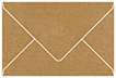 Natural Kraft A9 Envelope 5 3/4 x 8 3/4 - 25/Pk