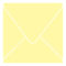 Sugared Lemon Square Envelope 4 1/4 x 4 1/4 - 25/Pk
