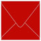 Firecracker Red Square Envelope 4 1/4 x 4 1/4 - 25/Pk