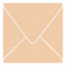 Latte Square Envelope 4 1/4 x 4 1/4 - 25/Pk