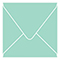 Tiffany Blue Square Envelope 4 1/4 x 4 1/4 - 25/Pk
