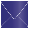 Blue Print Square Envelope 4 1/4 x 4 1/4 - 25/Pk